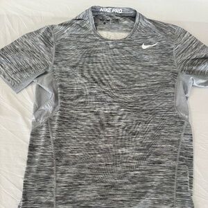 Nike, Nike Pro, Medium, grey
